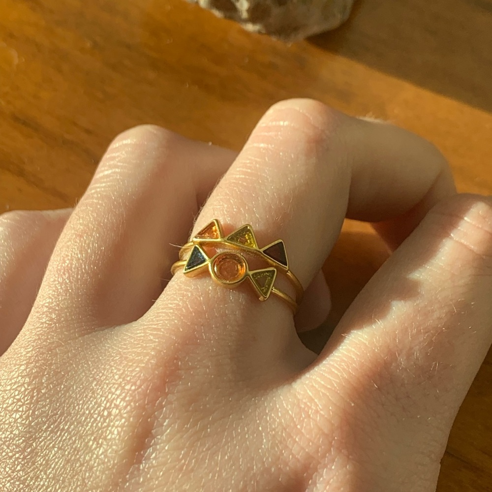 Stacking Gold Rings